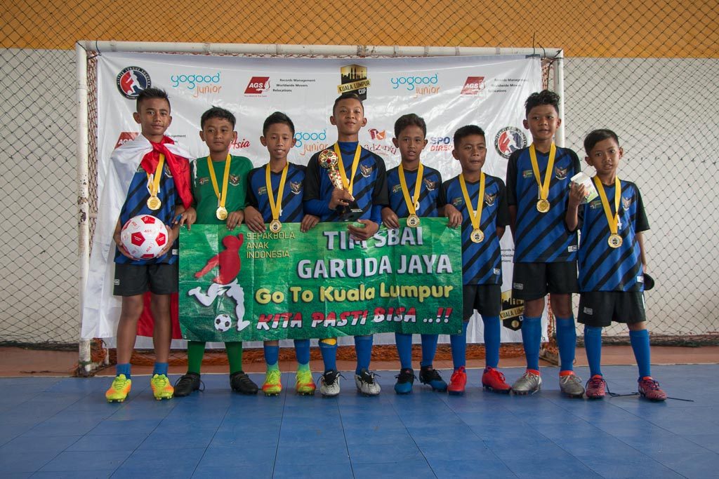 KL Cup 2017 Under-12 Plate winners SBAI Garuda Jaya