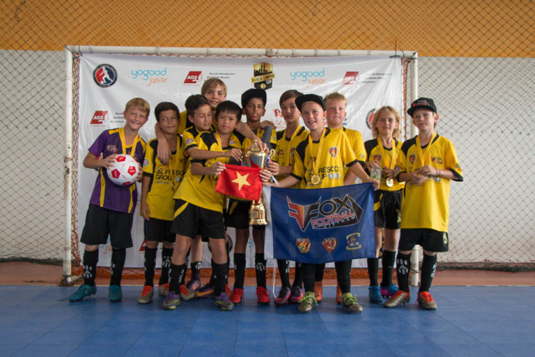KL Cup 2017 Under-12 Cup winners Fox Football Vietnam