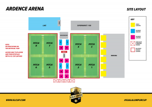 Ardence Arena site plan